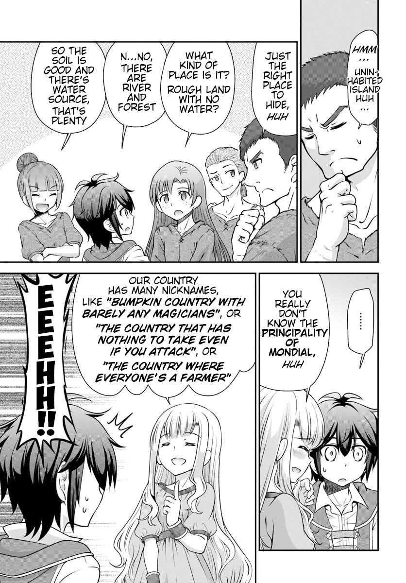 Tenohira Kaitaku Mura de Isekai Kenkokuki: Fueteku Yome-tachi to Nonbiri Mujintou Life Chapter 16 18